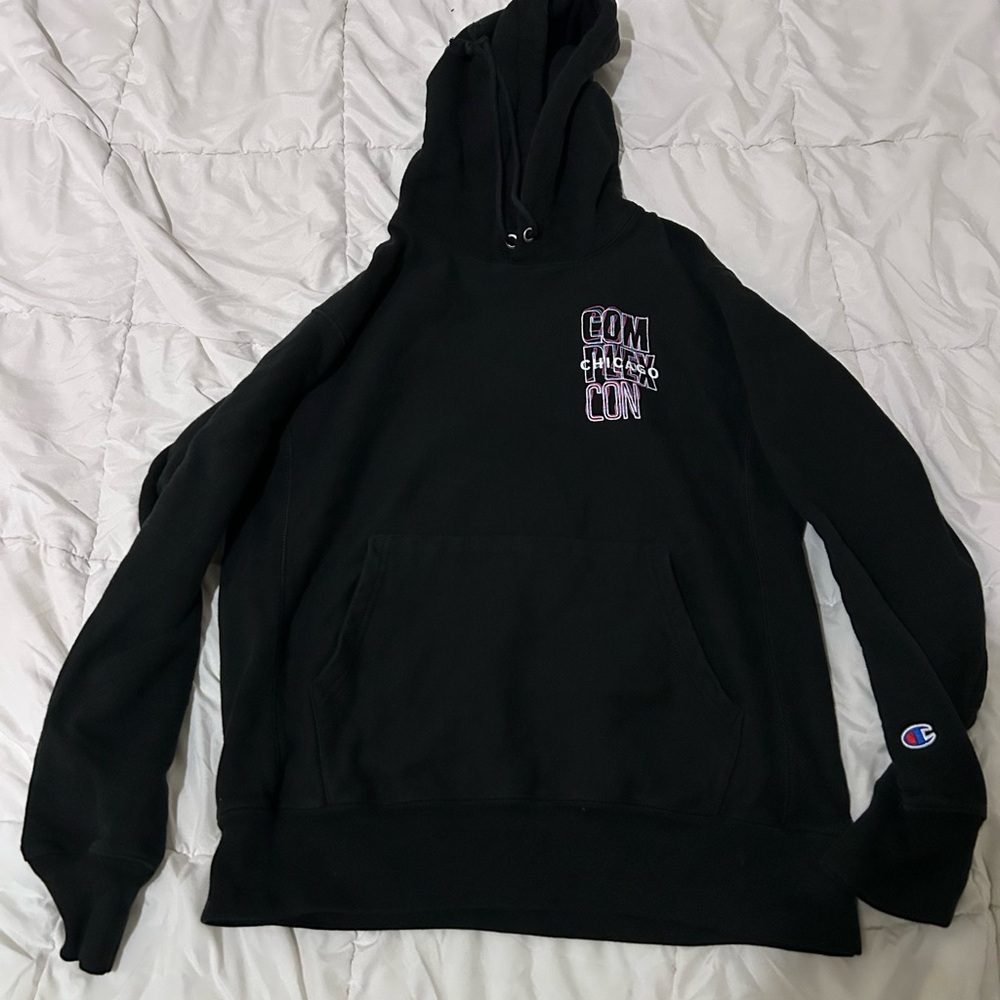 Takashi Murakami x Champion Reverse Weave Hoodie Sweatshirt Mens M Complexcon